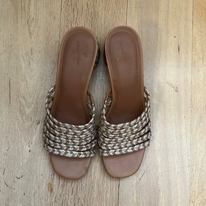 Universal Thread Woven Block Heel